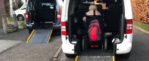 wheelchair accessible taxi in Banbury